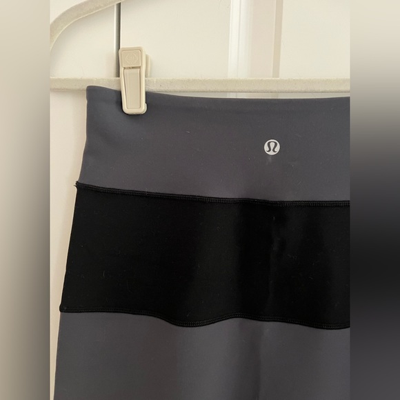 NWOT Lululemon Yoga Over Skirt Coal / Black | Sz 6 | Rare | Vintage | Midi Skirt - Picture 11 of 13